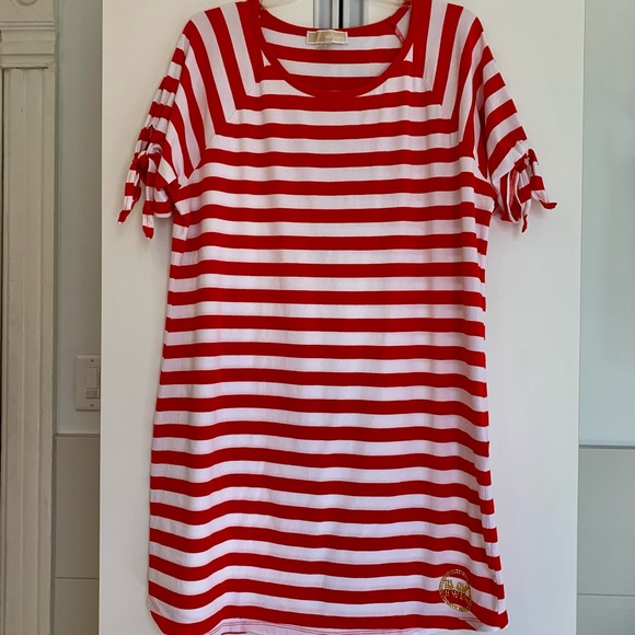 MICHAEL Michael Kors Dresses & Skirts - Michael Kors Dress Striped Red & White XL